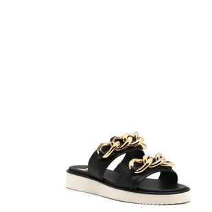 Michael Kors Skórzane klapki SCARLETT - Klapki i japonki damskie - miniaturka - grafika 1