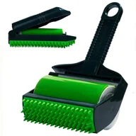 Środki do obuwia i ubrań - 1 rolka zmywalnego, superlepkiego kleju silikonowego, nadającego się do sierści i ubrań zwierząt, w kolorze czarnym - miniaturka - grafika 1