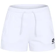 Spodenki damskie - Lotto 1124020 Damskie szorty, Regular Fit Bright White XL - miniaturka - grafika 1