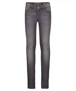 Garcia Kids Jeansy dziewczęce Sara, Średni Used, 128 cm - Spodnie i spodenki dla dziewczynek - miniaturka - grafika 1