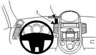 Uchwyty samochodowe do telefonów - ProClip do Kia Soul 10-13 - miniaturka - grafika 1