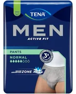 Pieluchy dla dorosłych - TENA Men Pants Normal Grey L/XL OTC edition, 8 sztuk - miniaturka - grafika 1