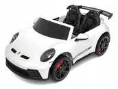 Pojazdy elektryczne dla dzieci - Pojazd Porsche 911 GT3 STRONG MP4 Biały - miniaturka - grafika 1
