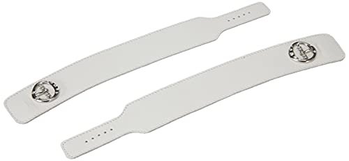 Berkemann Unisex pasek wymienny oryginalne sandały eleganckie drewniane buty, biały - biały - 37 eu