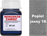 Środki do obuwia i ubrań - G9-99 POPIEL JASNY FARBA RENOSKÓR DO RENOWACJI ODZIEŻY ZAMSZU NUBUKU WILBRA - miniaturka - grafika 1