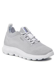 Geox Sneakersy D Spherica A D15NUA 0006K C1010 Szary - Sneakersy damskie - miniaturka - grafika 1