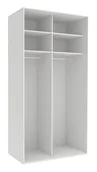 Szafy - Korpus Szafy Tivoli 125X240 Biały - miniaturka - grafika 1