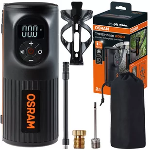 OSRAM TYRE inflate 2000, Kompaktowy zasilacz do opon wielokrotnego ładowania, OTIR2000, 11,1 V - Akcesoria motoryzacyjne - miniaturka - grafika 1