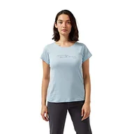 Koszulki i topy damskie - Craghoppers Damski T-shirt Miri T-shirt damski niebieski Harbour Bluel Quote 50 - miniaturka - grafika 1