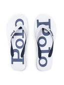 Klapki i japonki męskie - Polo Ralph Lauren Japonki Bolt 816830672002 Biały - miniaturka - grafika 1