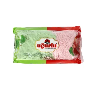 Pismaniye o Smaku Jabłkowym Wata Cukrowa 220g Ugurlu - Chałwa - miniaturka - grafika 1