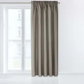 Zasłony - Eurofirany Zasłona Parisa na taśmie 140x270 Ciemnobeżowa ex-z-parisa-cap-135x270-t - miniaturka - grafika 1