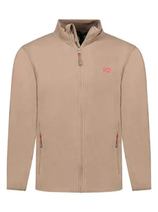 Geographical Norway Kurtka polarowa "Ulysse" w kolorze szarobrązowym - Odzież trekkingowa męska - miniaturka - grafika 1
