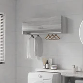 Meble do przedpokoju - Lumarko Szafka, szary dąb sonoma 100x32,5x35 cm - miniaturka - grafika 1