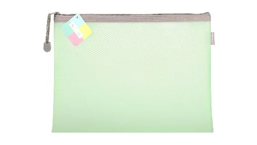 Saszetka Na Zamek A4 Eva Pastel Zielony