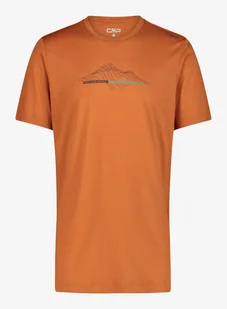 Koszulka merino CMP Neil T-Shirt - ruggine - Koszulki rowerowe - miniaturka - grafika 1
