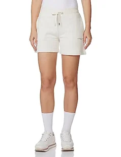 Tommy Hilfiger Szorty damskie, Postarzana biel, XL - Spodenki damskie - miniaturka - grafika 1