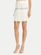 Spódnice - Liu Jo Sport Spódnica mini TA5124 J4894 Biały Regular Fit - miniaturka - grafika 1