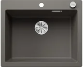 Zlewozmywaki - Zlewozmywak granitowy BLANCO Pleon 6 Silgranit Wulkaniczny szary 527319 - miniaturka - grafika 1