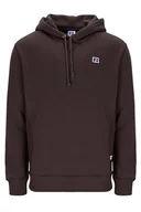 Bluzy męskie - Russell Athletic E36122-SN-562 Pull Over Hoody Męska Bluza z kapturem Seal Brown Rozmiar S - miniaturka - grafika 1