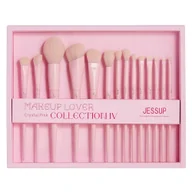Pędzle do makijażu - JESSUP SET Make Up Lover Collection IV pędzle do makijażu twarzy T495 14szt. - miniaturka - grafika 1