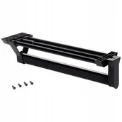 Wieszaki do szafy - Wieszak wysuwany do szafy L-350 Czarny Emuca - miniaturka - grafika 1