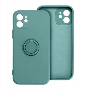 Futerał SILICONE RING do XIAOMI Redmi Note 14 4G GLOBAL - 164,84mm x 78,15mm x 8,16mm zielony - Etui i futerały do telefonów - miniaturka - grafika 1