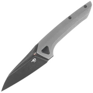 Nóż składany Bestech VK-Navi Dark Titanium, Black Stonewashed MagnaCut by Vulpex Knives (BT2404D) - Noże - miniaturka - grafika 1