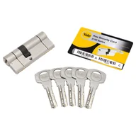 Zamki i wkładki - Yale Wkładka Y2100 30/50 satyna - miniaturka - grafika 1