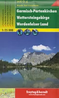 Atlasy i mapy - Freytag&amp;Berndt Garmisch-Partenkirchen mapa turystyczna 1:25 000 Freytag & Berndt Garmisch-Partenkirchen Wettersteingebirge Werdenfelser Land - miniaturka - grafika 1