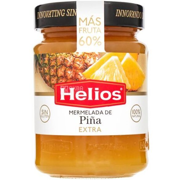 KONFITURA ANANASOWA 340G HELIOS