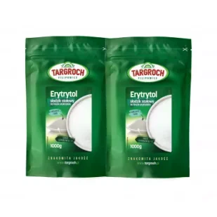 Targroch Erytrytol Zestaw 2 x 1 kg - Cukier i słodziki Targroch Erytrytol Zestaw 2 x 1 kg - Cukier i słodziki - miniaturka - grafika 1