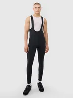 Spodnie rowerowe - 4F Spodnie rowerowe męskie - czarne L - miniaturka - grafika 1