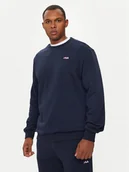 Bluzy męskie - Fila Bluza Brustem FAM0343 Granatowy Regular Fit - miniaturka - grafika 1