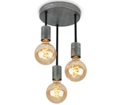 Lampy sufitowe - Briloner - Żyrandol na lince HENGA 3xE27/60W/230V - miniaturka - grafika 1