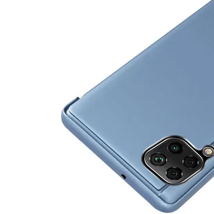 Clear View Case futerał etui z klapką Samsung Galaxy A22 4G niebieski - Etui i futerały do telefonów - miniaturka - grafika 6