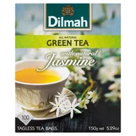 Herbata - Dilmah Zielona herbata jaśminowa 100 x 1,5 g - miniaturka - grafika 1