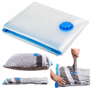 Worek worki próżniowe na ubrania pościel 80x110cm do odkurzacza pompki - Pokrowce na ubrania - miniaturka - grafika 1