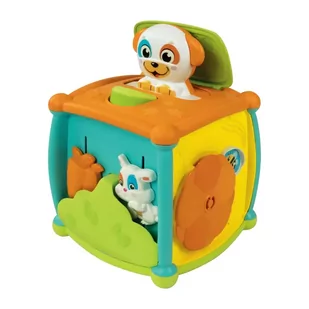 Clementoni Baby Interaktywna kostka dla maluszka 17670 - Zabawki interaktywne dla dzieci - miniaturka - grafika 2