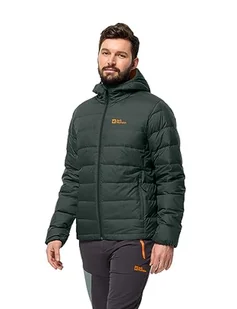 Jack Wolfskin Męska kurtka puchowa Ather Down Hoody M - Kurtki męskie - miniaturka - grafika 1