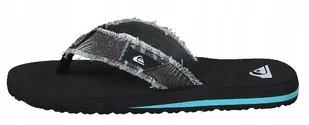 QUIKSILVER JAPONKI MĘSKIE SZARE WSUWANE 40 JTF - Klapki i japonki męskie - miniaturka - grafika 1