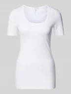 Koszulki i topy damskie - T-shirt z okrągłym dekoltem - miniaturka - grafika 1