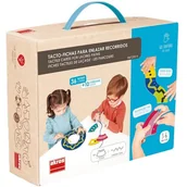 Zabawki interaktywne dla dzieci - Przewlekanie ścieżki sensoryczne / Akros - miniaturka - grafika 1