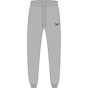 Reebok Męskie spodnie dresowe z lewej nogawki, Pugry3, S - Spodenki męskie - miniaturka - grafika 1