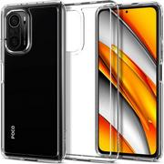 Etui i futerały do telefonów - Spigen ULTRA HYBRID XIAOMI POCO F3 / MI 11i CRYSTAL CLEAR 19035 - miniaturka - grafika 1