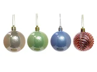 Bombki - Bombki choinkowe pastelowe - 6 cm - 16 szt. - miniaturka - grafika 1