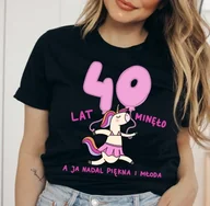 Koszulki i topy damskie - koszulka na 40 urodziny dla koleżanki - miniaturka - grafika 1