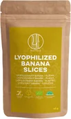 Owoce świeże i suszone - BrainMax Pure Liofilizowany banan, plastry, BIO, 45 g - miniaturka - grafika 1