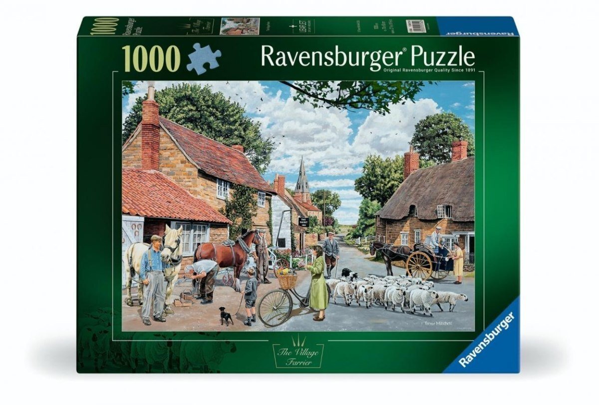 Ravensburger Puzzle 1000 The Village Farrier