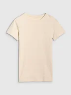Bluzki damskie - Koszulka Damska 4F T-shirt Bluzka Bawełniana Okrągły Dekolt F2351-083S-M - miniaturka - grafika 1
